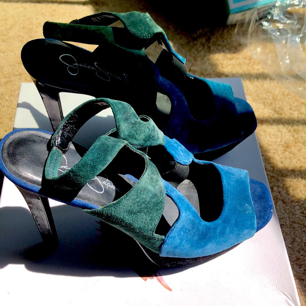 Jessica Simpson Platform Heals
